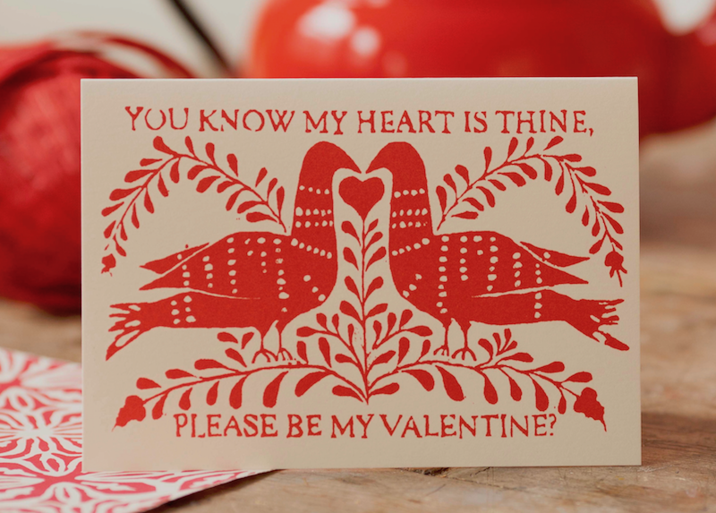 Cambridge Imprint Card Be My Valentine Cambridge Imprint Card Be My Valentine