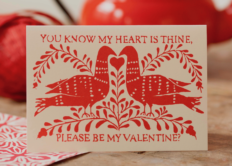 Cambridge Imprint Card Be My Valentine