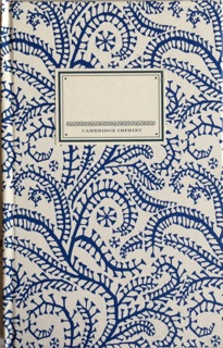 Cambridge Imprint Hardback Notebook Seaweed Paisley Prussian blue Cambridge Imprint Hardback Notebook Seaweed Paisley Prussian blue