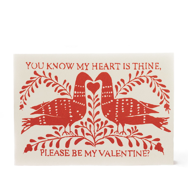 Cambridge Imprint Card Be My Valentine