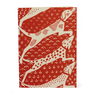 Cambridge Imprint Card Dogs coral