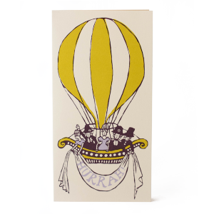 Hot Air Balloon Card by Cambridge Imprint