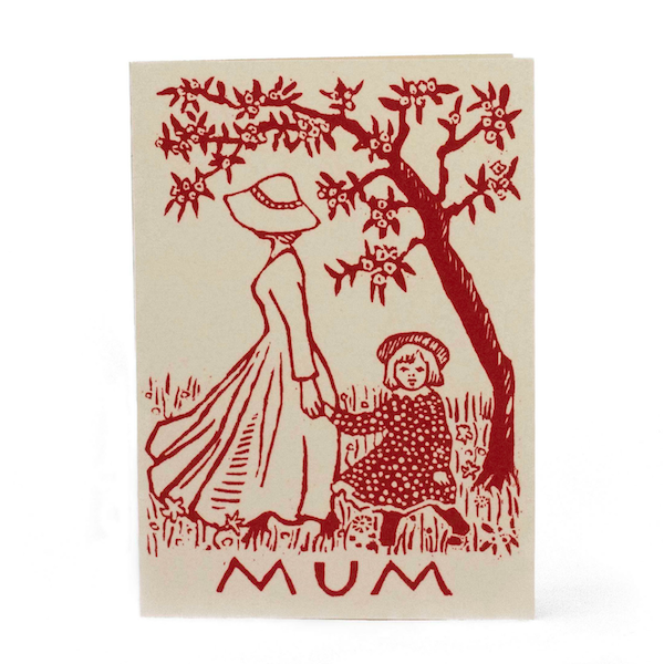 Cambridge Imprint Card Mother and Child