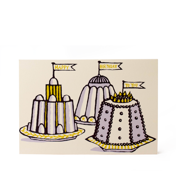 Birthday Puddings Birthday Cards Cambridge Imprint
