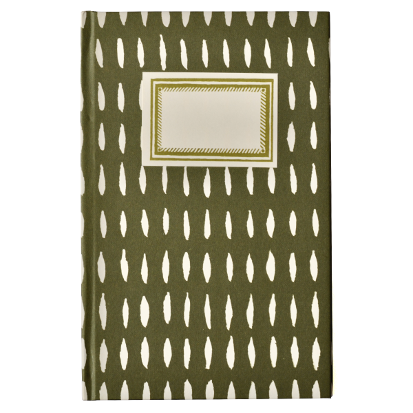 Cambridge Imprint Hardback Notebook Seed olive