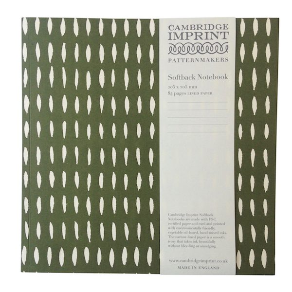 Seed Cambridge Imprint Square Notebook with Lined Paper