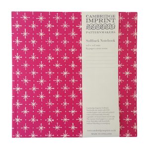 Cambridge Imprint Square Large Stars Notebook with Lined Paper