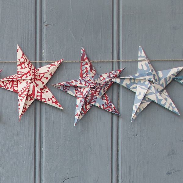 Origami Star Garland Kit Cambridge Imprint