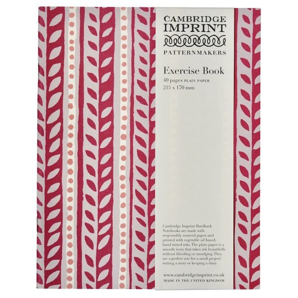 Patterned Exercise Book by Cambridge Imprint