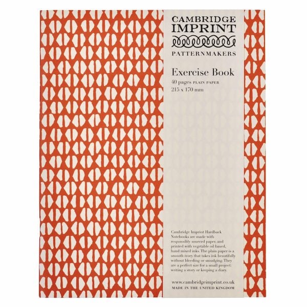 Cambridge Imprint Slim Exercise Book Yo-Yo Tomato