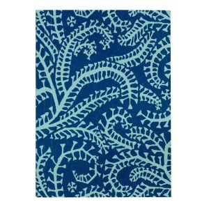 Cambridge Imprint Pocket Notebook in Seaweed Paisley Cyanotype