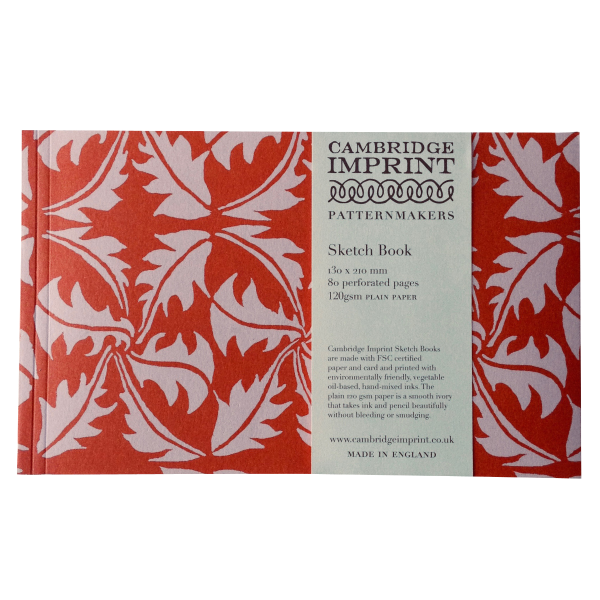 Cambridge Imprint Softback Sketchbook in Dandelion Rose and Rust