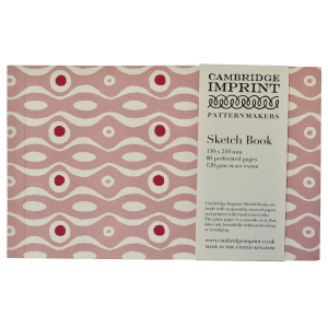 Softback Sketchbook Persephone Pale Pink and Raspberry
