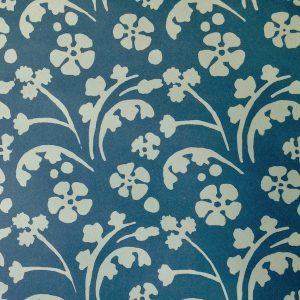 Cambridge Imprint Wild Flowers Patterned Paper in Blue