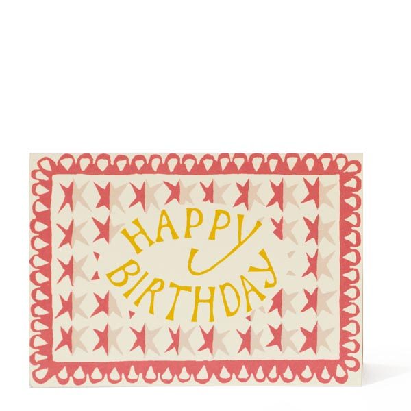 Happy Birthday Stars Card by Cambridge Imprint