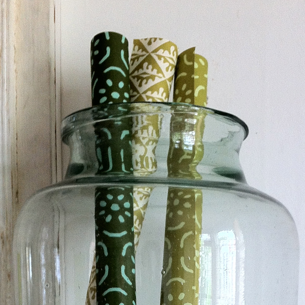 Cambridge Imprint Green Patterned Papers