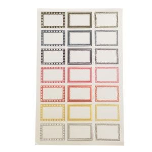 42 Medium Self-Adhesive Labels No. 1
