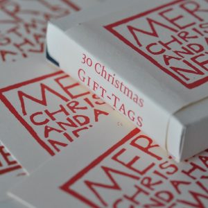 Cambridge Imprint Christmas Gift Tags