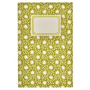 Hardback Notebook Animalcules Bawden Green