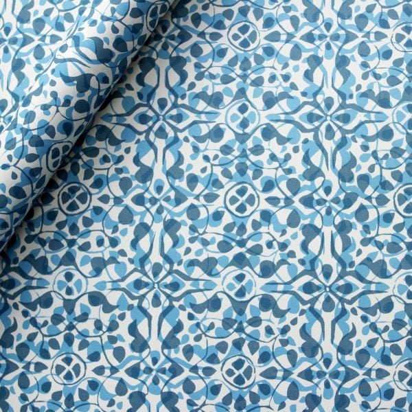 Cambridge Imprint Dappled Blue Patterned Paper