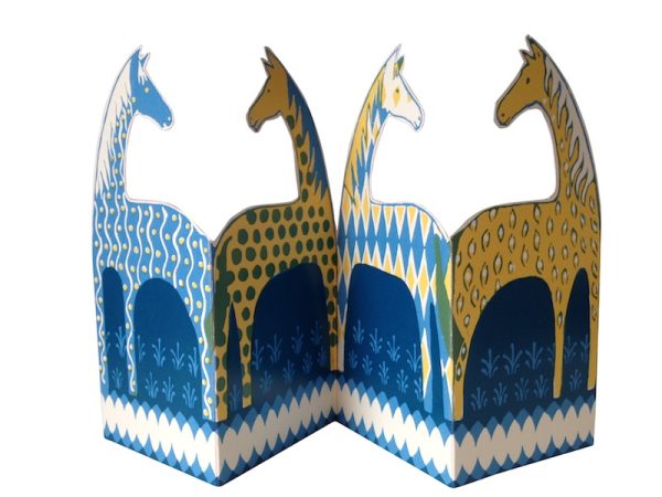 Cambridge Imprint Parade of Horses Card