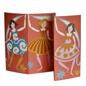 3D Marionettes card by Cambridge Imprint