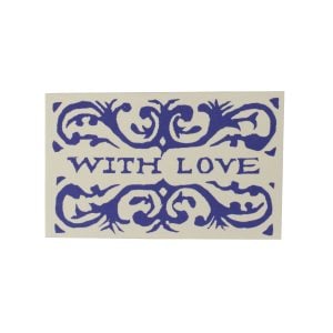 Pack of Arabesque With Love Gift Cards French Ultramarine