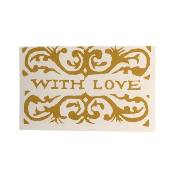 Cambridge Imprint Gift Cards in Mustard