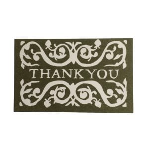 Pack of Arabesque Thank You Gift Cards Olive