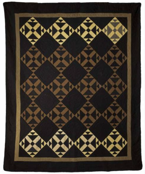 Amish Shoo-fly Quilt early C20