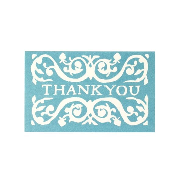 Cambridge Imprint Thank You Gift Cards in Blue