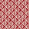 Cambridge Imprint Oak Leaves Patterned Paper in Red