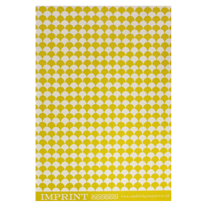 Patterned Paper Clamshell Acid Yellow by Cambridge Imprint
