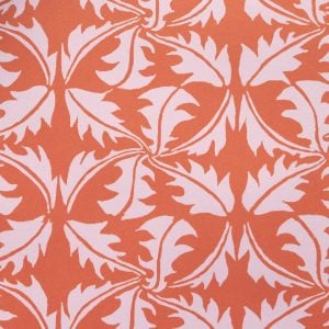 Dandelion Rose and Rust Patterned Paper by Cambridge Imprint