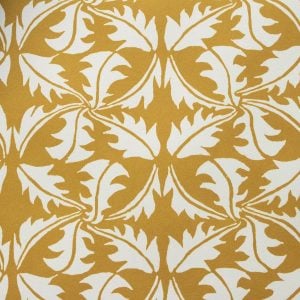 Dandelion Turmeric Patterned Paper by Cambridge Imprint