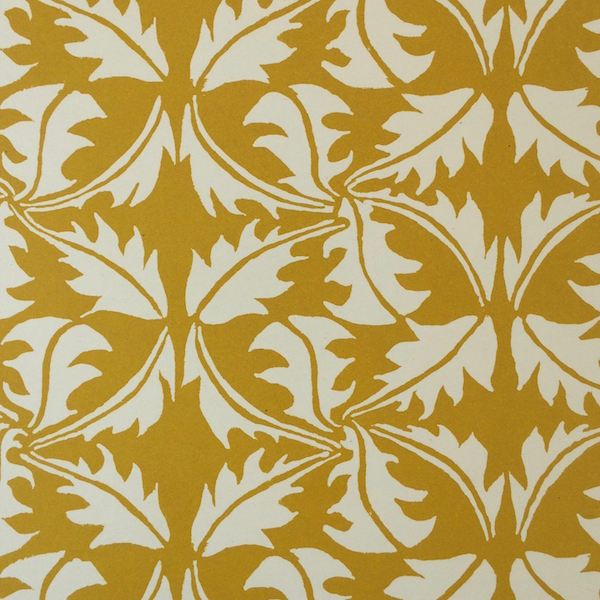 Dandelion Turmeric Patterned Paper Cambridge Imprint
