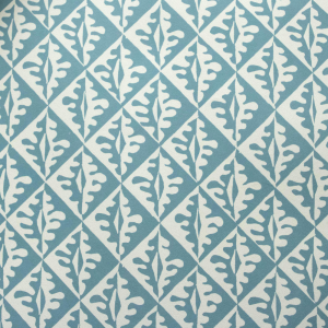 Cambridge Imprint Patterned Paper in Oak Leaves Blue