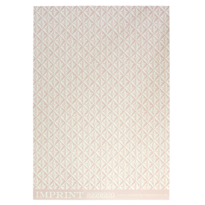 Cambridge Imprint Patterned Paper in Oak Leaves Pink