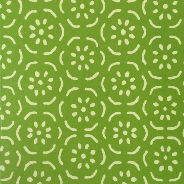 Cambridge Imprint Pear Halves Patterned Paper in Grass Green