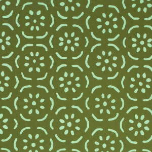 Cambridge Imprint Pear Halves Patterned Paper Sea Green