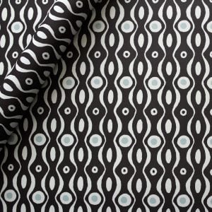 Patterned Paper Persephone Charcoal and Pale Blue