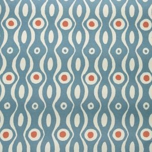 Cambridge Imprint Patterned Paper in Persephone Cornflower