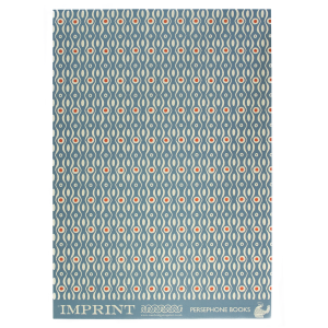 Cambridge Imprint Patterned Paper in Persephone Cornflower