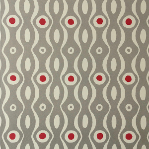 Cambridge Imprint Persephone Patterned Paper Grey and Crimson