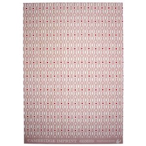 Cambridge Imprint Patterned Paper in Persephone Pink