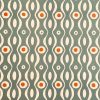 Cambridge Imprint Persephone Patterned Paper in Teal and Orange