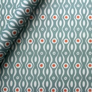 Patterned Paper Persephone Teal and Orange
