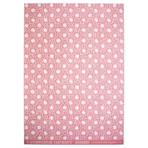 Cambridge Imprint Patterned Paper in Milky Way Pink