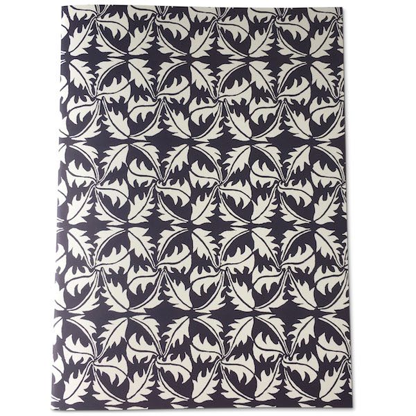 Cambridge Imprint Patterned Scrapbook Dandelion Navy