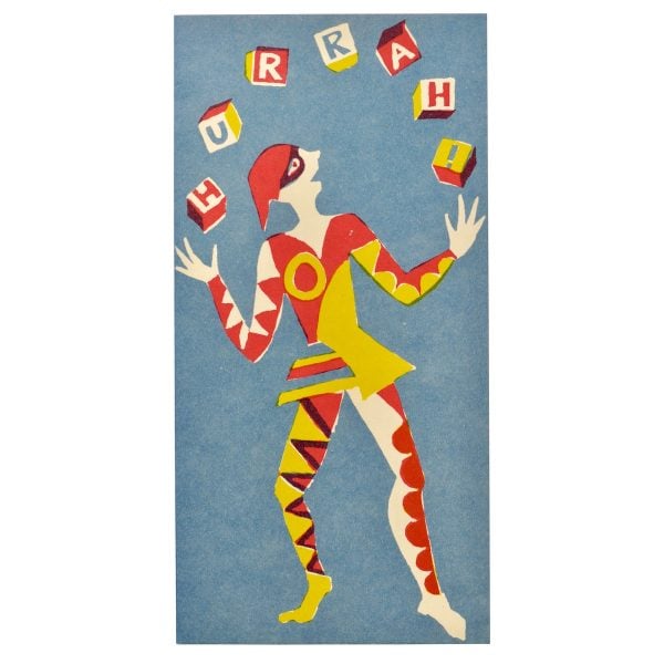Cambridge Imprint Juggler greeting card